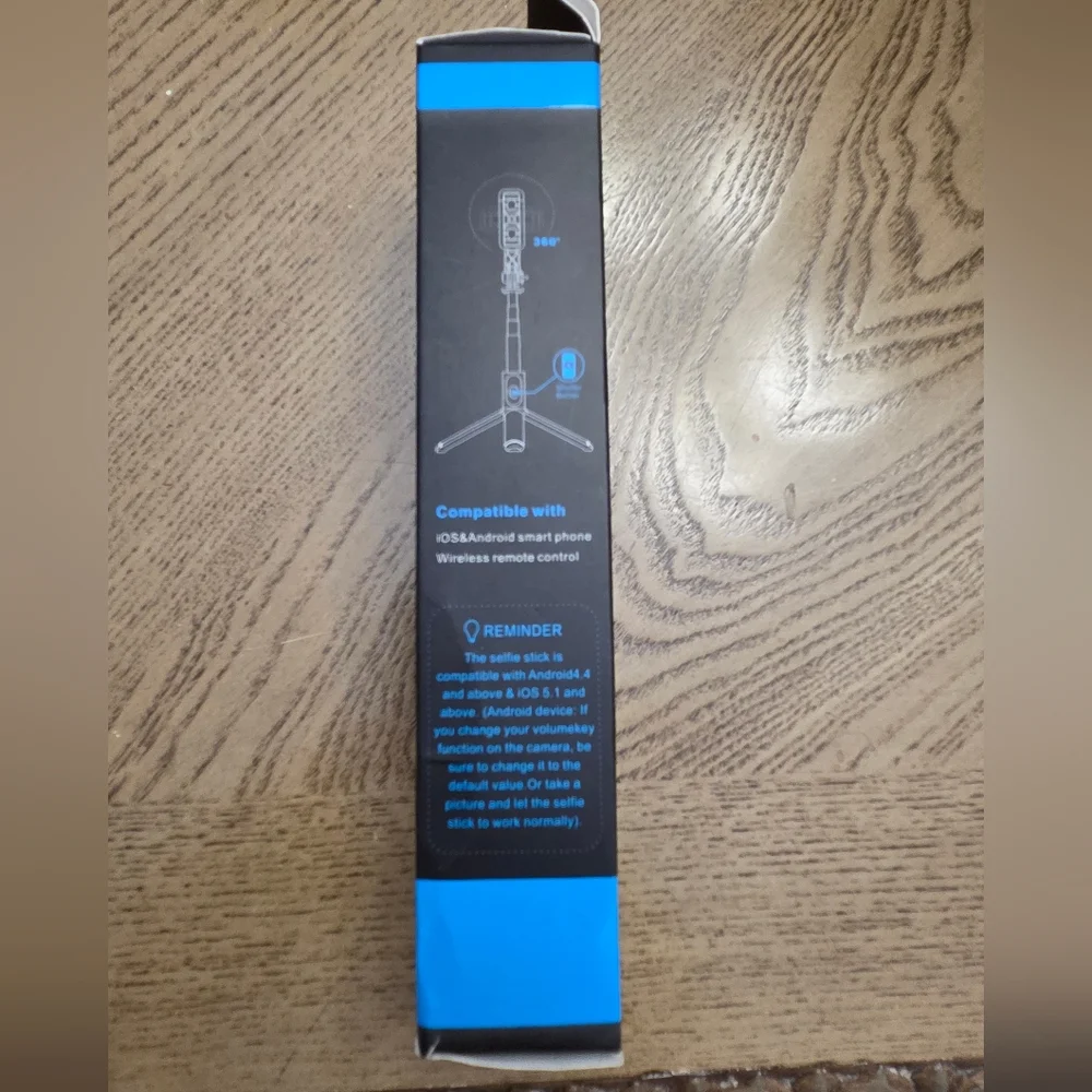 NEW Q02 Black Selfie Stick Tripod